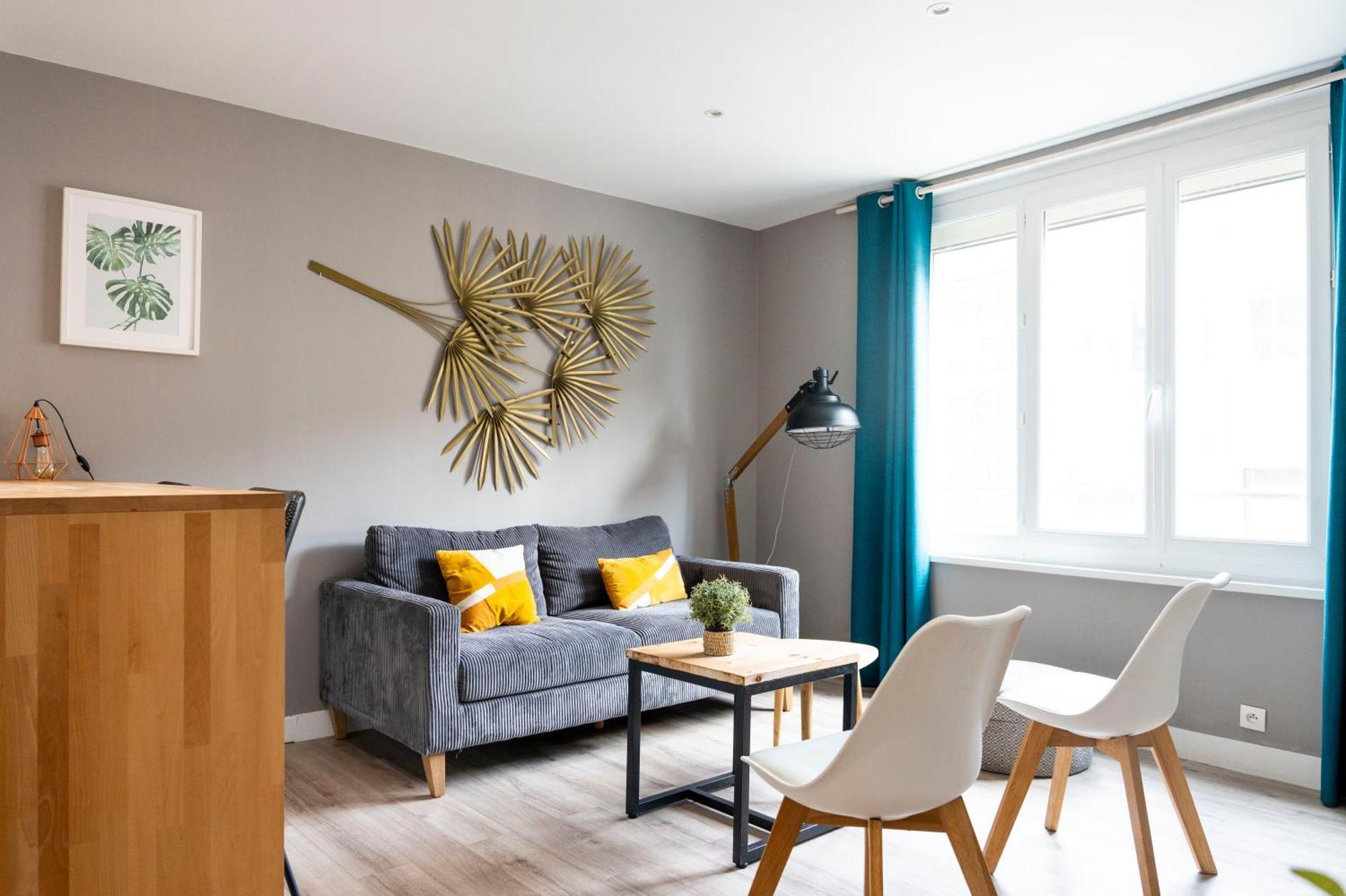 Charmant appartement 4 personnes en centre-ville Caen Extérieur photo