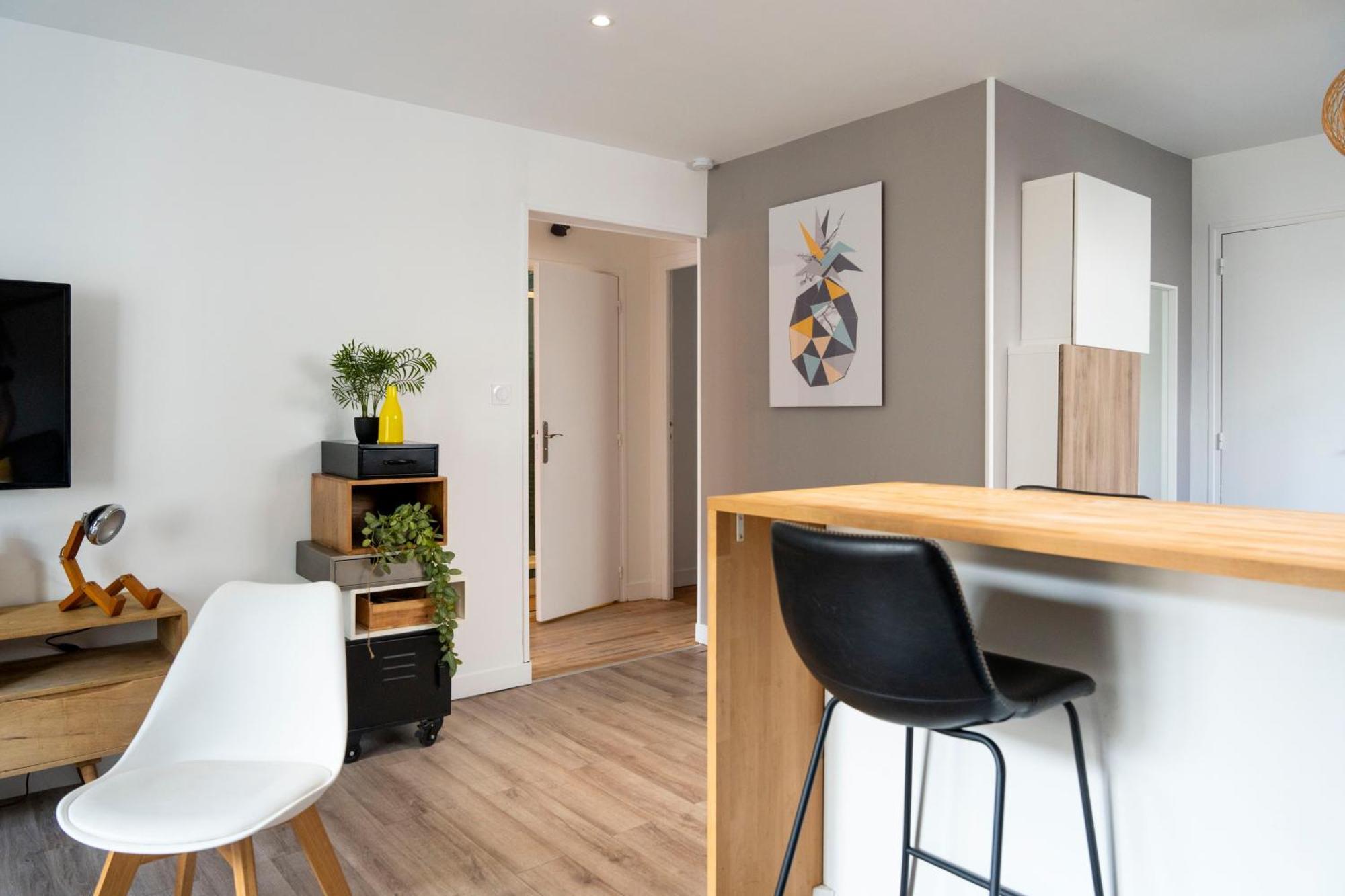 Charmant appartement 4 personnes en centre-ville Caen Extérieur photo