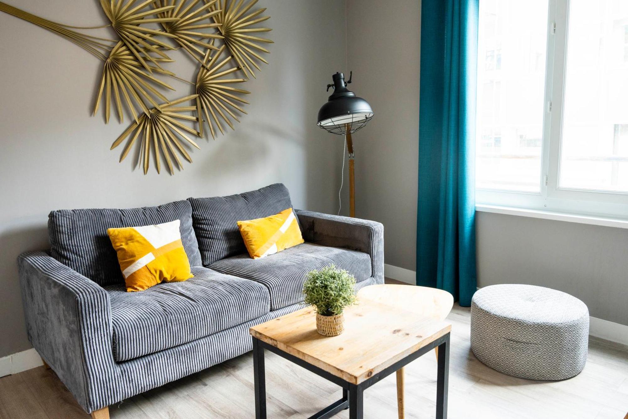 Charmant appartement 4 personnes en centre-ville Caen Extérieur photo