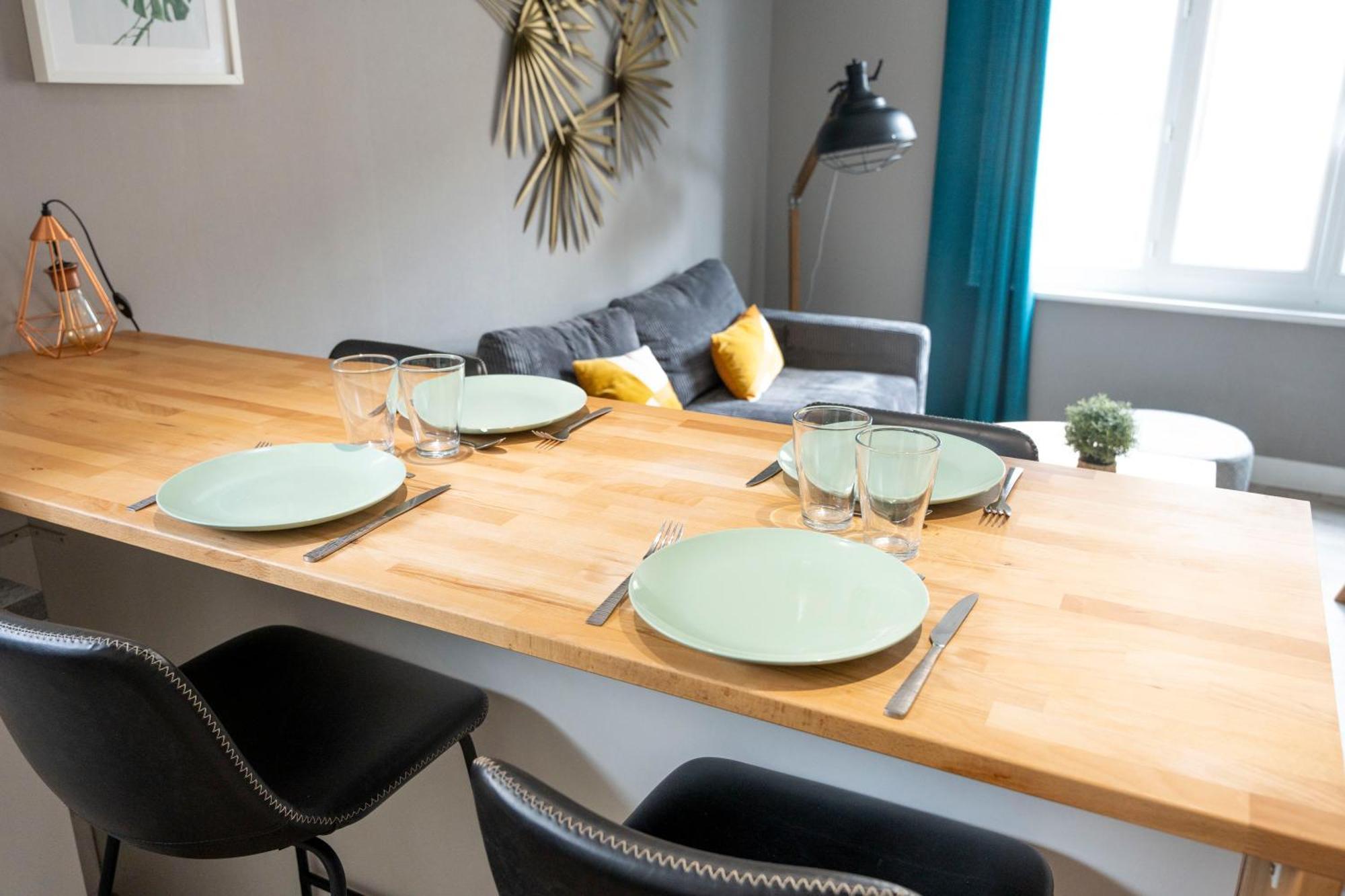 Charmant appartement 4 personnes en centre-ville Caen Extérieur photo